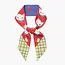 Twilly Ribbon Scarf - Apple Cat