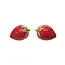 Hand-Painted Strawberry Salt & Pepper Shakers