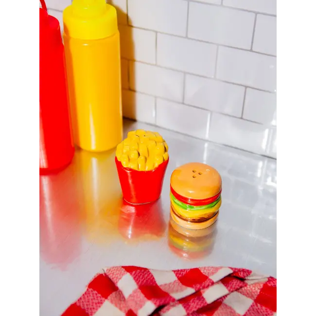 Fries & Burger Salt & Pepper Shakers