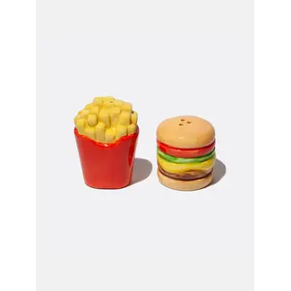Fries & Burger Salt & Pepper Shakers