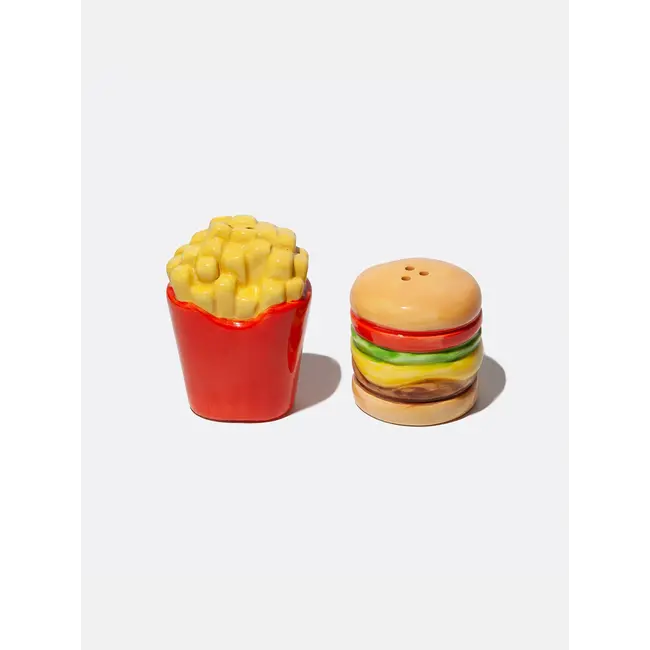 Fries & Burger Salt & Pepper Shakers