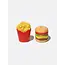 Fries & Burger Salt & Pepper Shakers