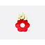 Red Daisy Vase