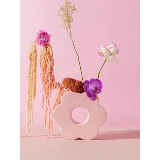 Pink Daisy Vase