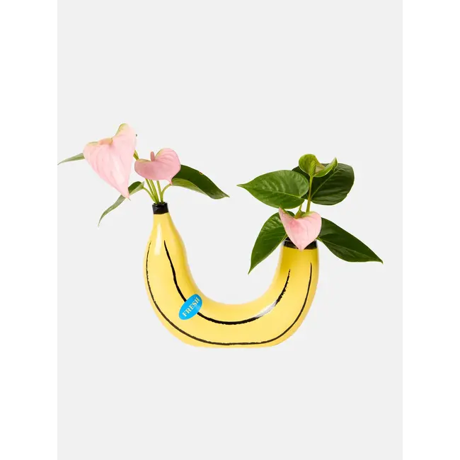 Farmers Market Banana Vase