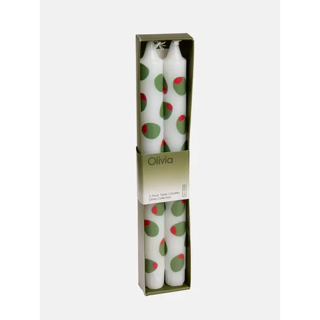 Olivia Taper Candles Set of 2