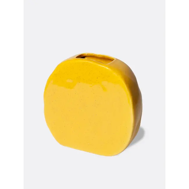 Yellow Sun Vase