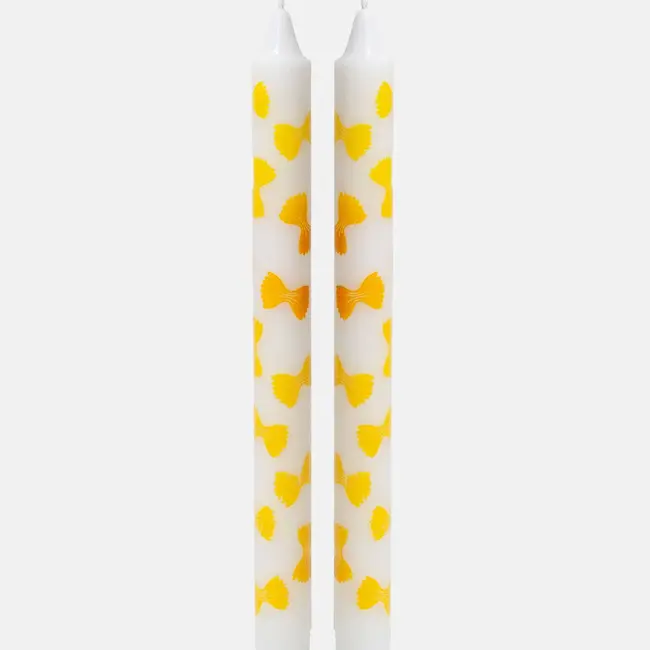 Dolce Vita Farfalle Taper Candles Set of 2