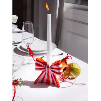 Large Bow Candle Holder