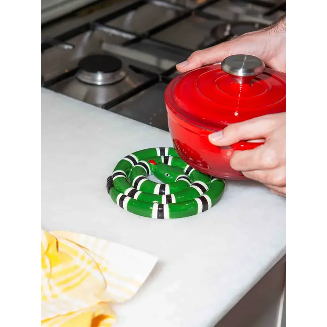 Green Snake Trivet