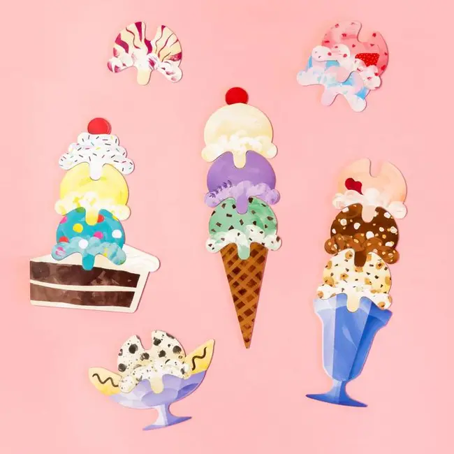 Ice Cream Scoop Puzzle 16 Piece