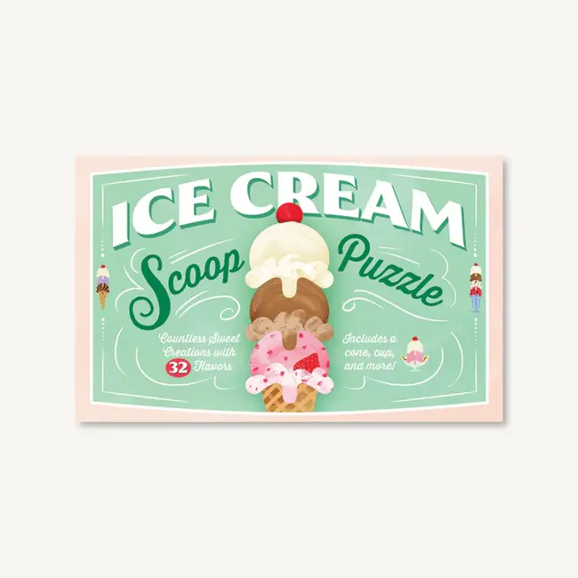 Ice Cream Scoop Puzzle 16 Piece