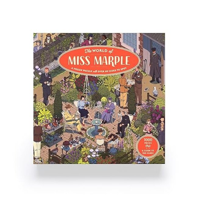 The World of Miss Marple Puzzle 1000 Piece