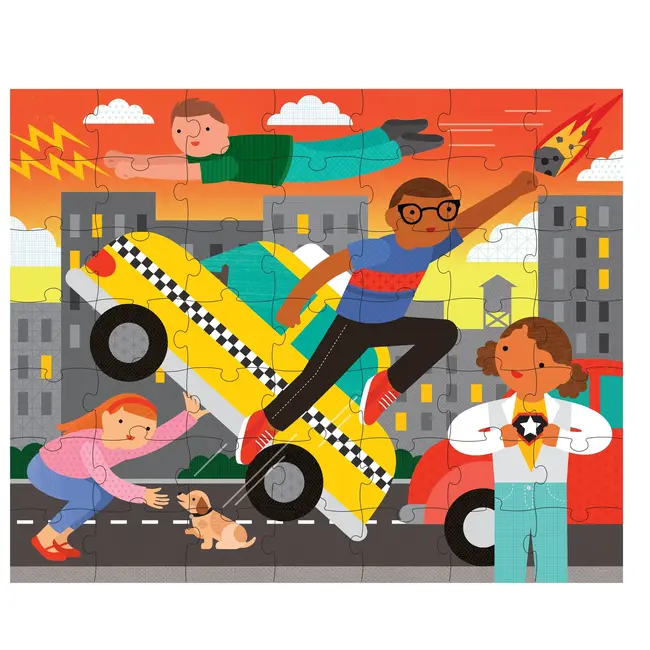 2-Sided Superheroes Jigsaw Puzzle