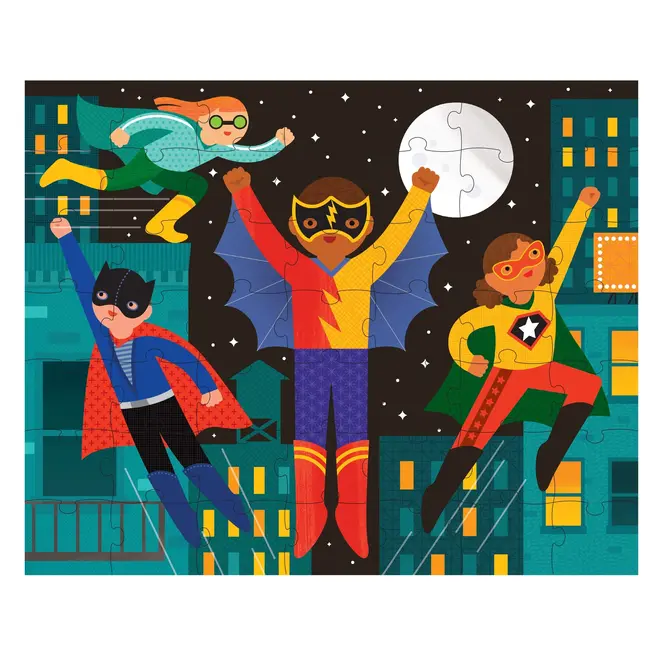 2-Sided Superheroes Jigsaw Puzzle