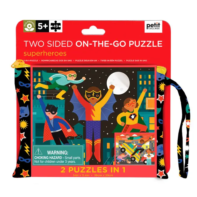 2-Sided Superheroes Jigsaw Puzzle