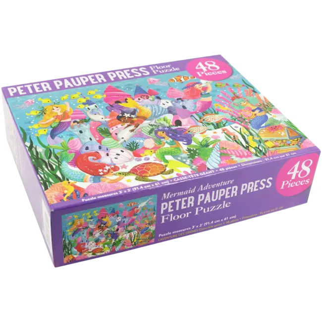 Mermaid Adventure Kid's Floor Puzzle 48 Piece