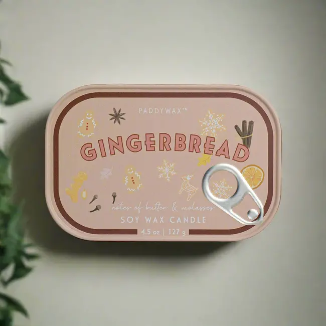 Bistro Tin Candle - Gingerbread