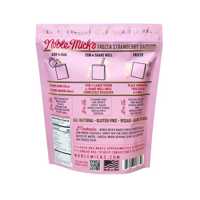 Frozen Strawberry Daiquiri Cocktail