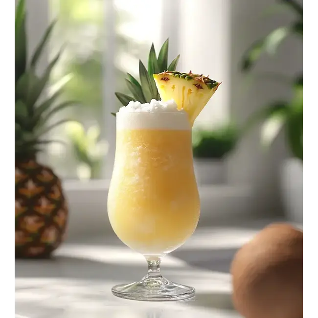 Frozen Pina Colada Cocktail