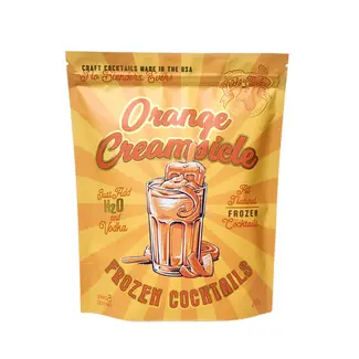 Frozen Orange Creamsicle Cocktail