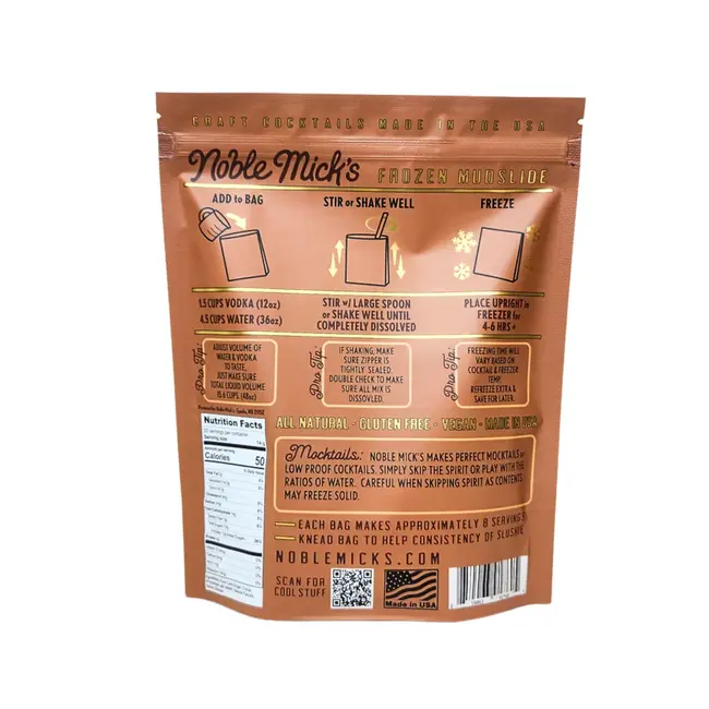 Frozen Mudslide Cocktails