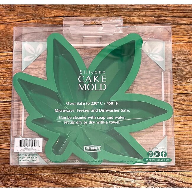Pot Leaf Cake Mold