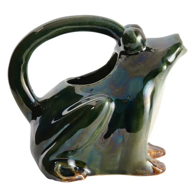 32oz Stoneware Frog Watering Pitcher