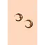 Moonstruck Hoops  -18k Gold Plated