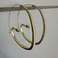 Black Zircon Snake Hoop Earrings