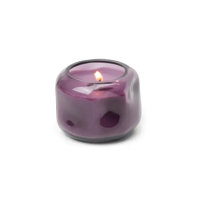 Basalt 5oz Glass Candle - Violet & Vanilla