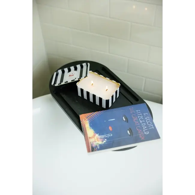 A Dopo Candle 6.5oz Tin - Tiger (Black Cedar & Fig)