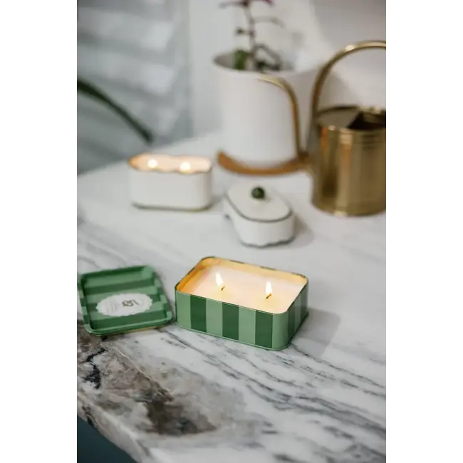 A Dopo Candle 6.5oz Tin - Snake (Wild Lemongrass)