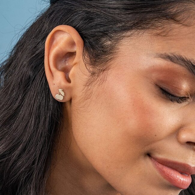 Alice Brass Cherries Post Earrings