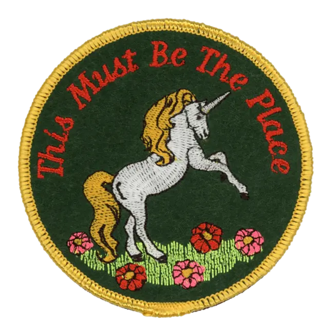 This Must Be the Place Iron-On Patch