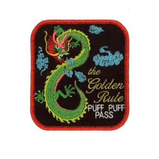 Puff Puff Pass Iron-On Patch