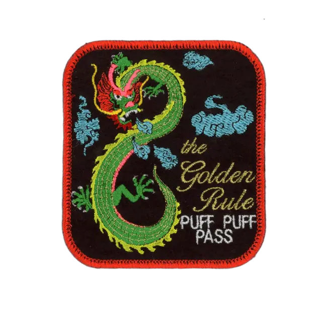 Puff Puff Pass Iron-On Patch