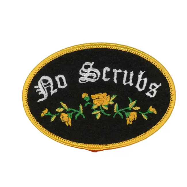 No Scrubs Iron-On Patch