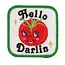 Hello Darlin Iron-On Patch