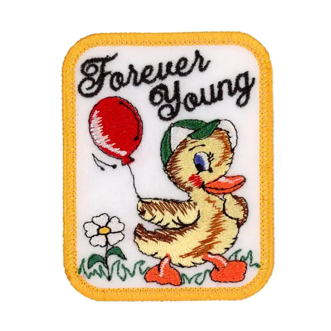 Forever Young Iron-On Patch