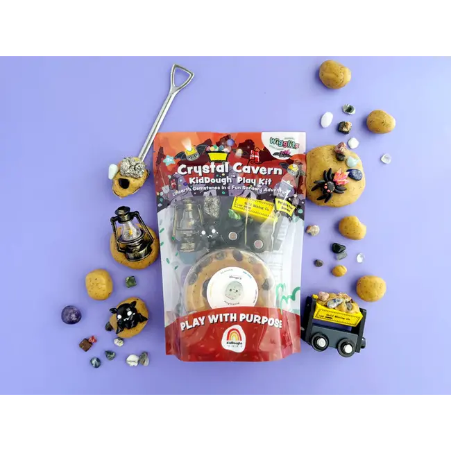 KidDough Play Kit: Crystal Cavern