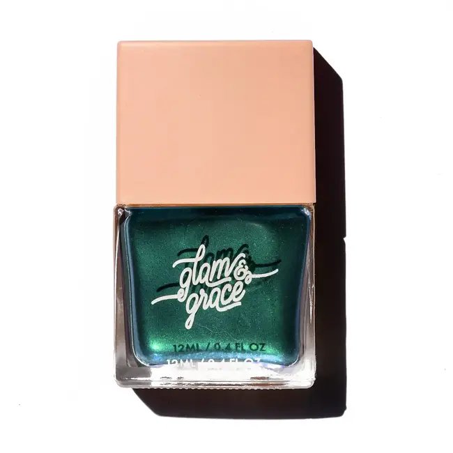 Glam + Grace Nail Polish - Emerald