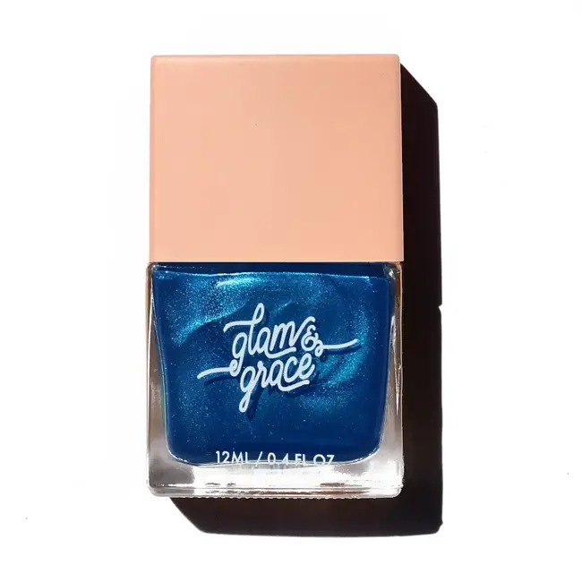Glam + Grace Nail Polish - Deep Sea
