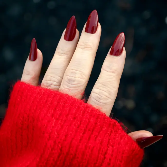 Glam + Grace Nail Polish - Crimson