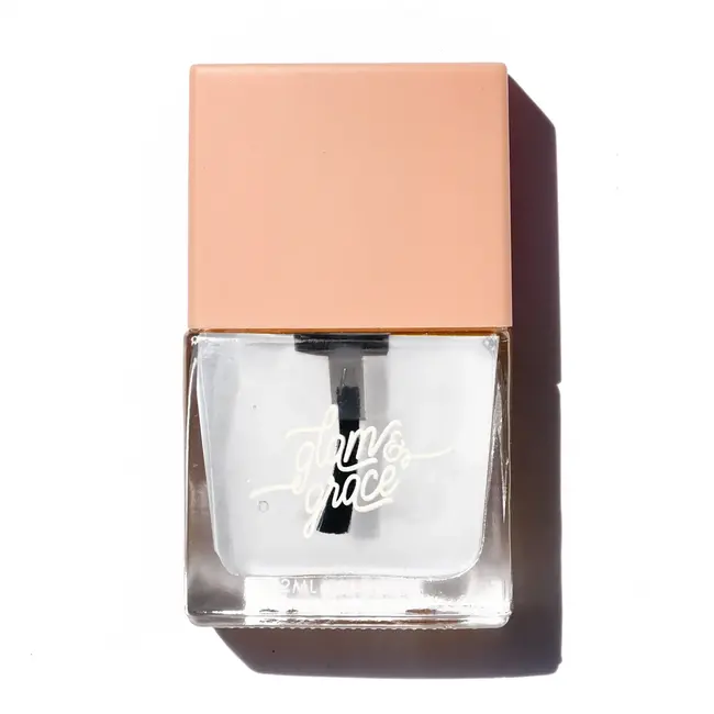 Glam + Grace Nail Polish - Clear Coat