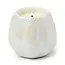 White Metallic Pumpkin Candle 9oz