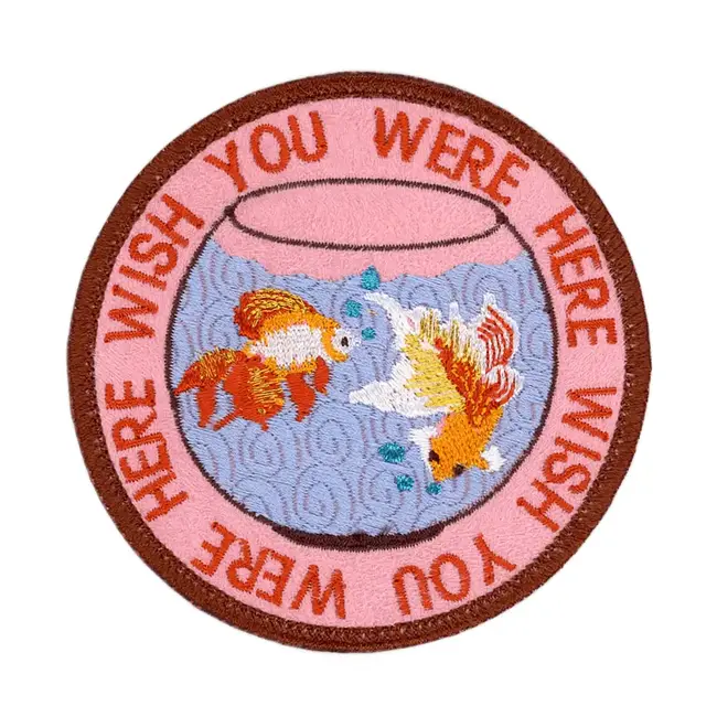 Wish You Were Here Iron-On Patch