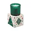 Green Glass in Holiday Merry Box - Balsam Candle