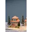 Ceramic House Incense Tea Light Holder - East Side House
