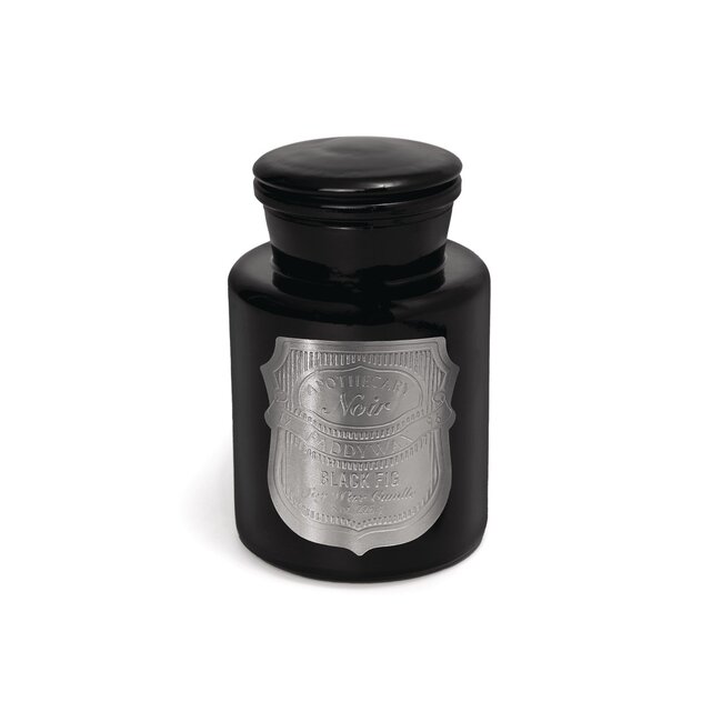 Apothecary Noir Candle 8oz Black - Black Fig